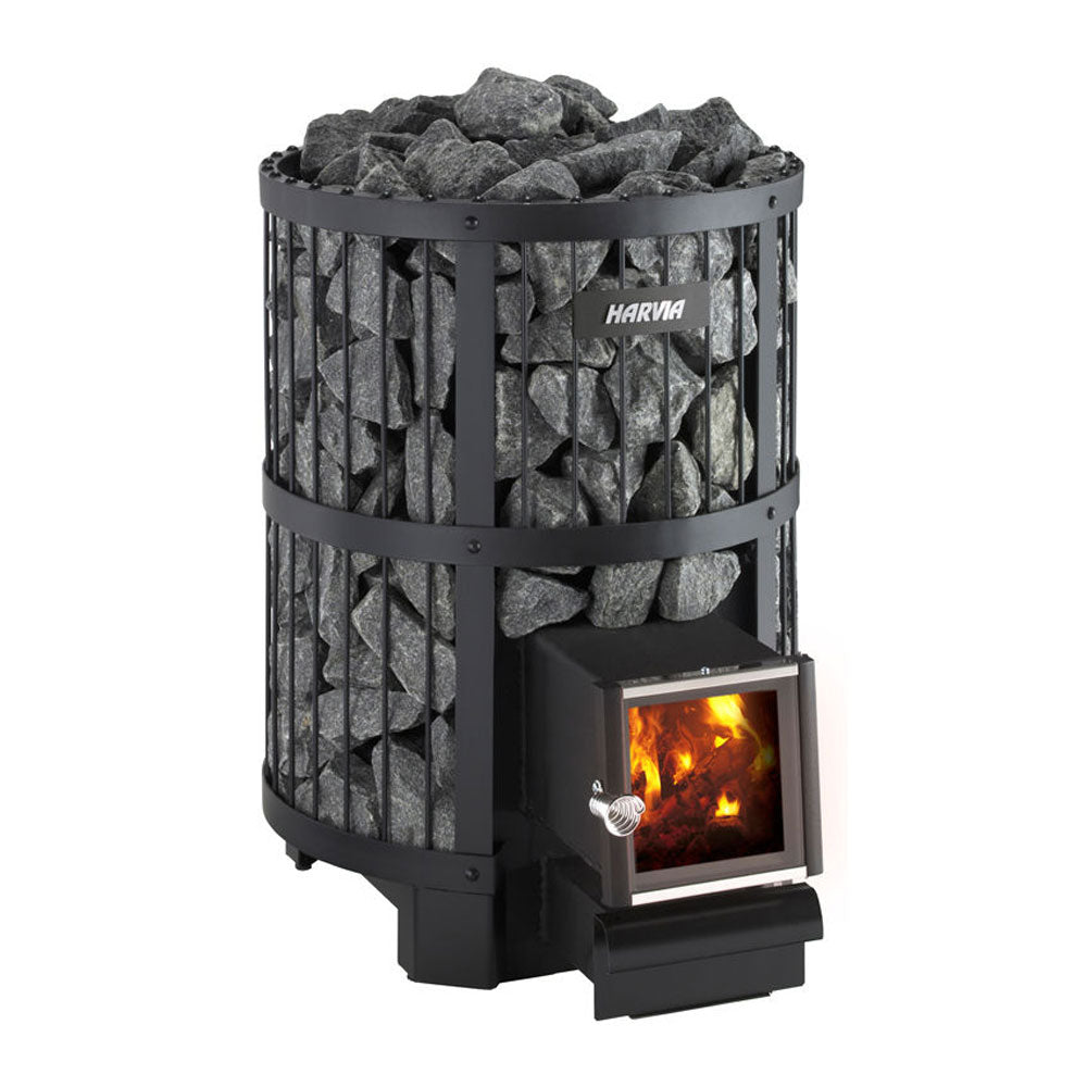 Harvia Legend 240 SL Wood-Burning Sauna Stove w/ Exterior Feed (21.0kW)