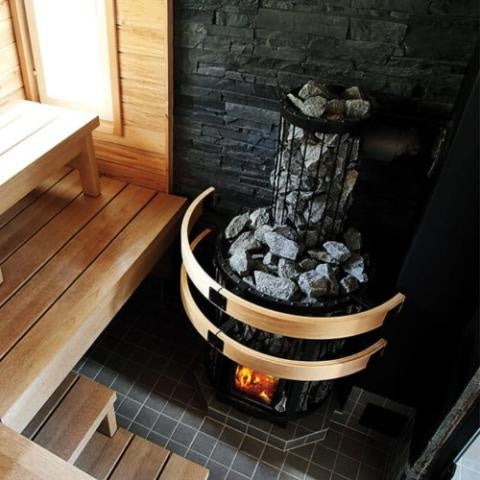 Harvia Legend 300 DUO Wood-Burning Sauna Stove & Fireplace (23.5kW)