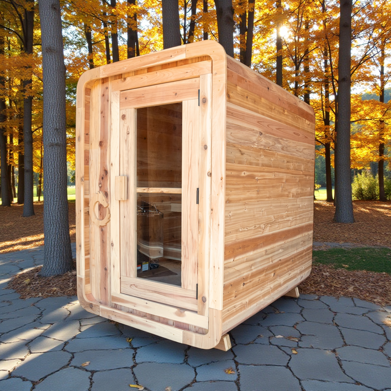 The Leif 2-Person Outdoor Sauna Pod