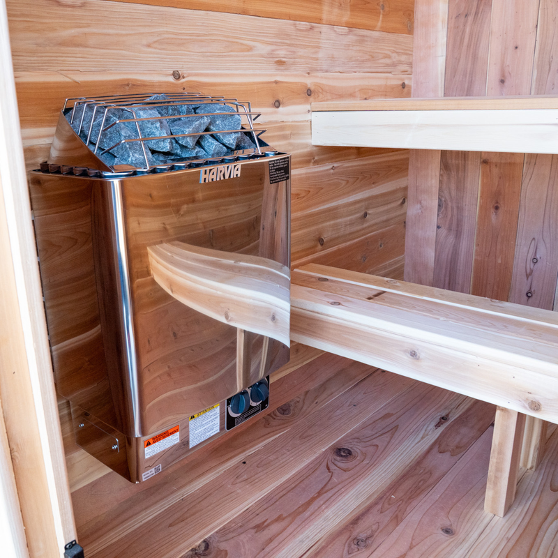 The Leif 2-Person Outdoor Sauna Pod