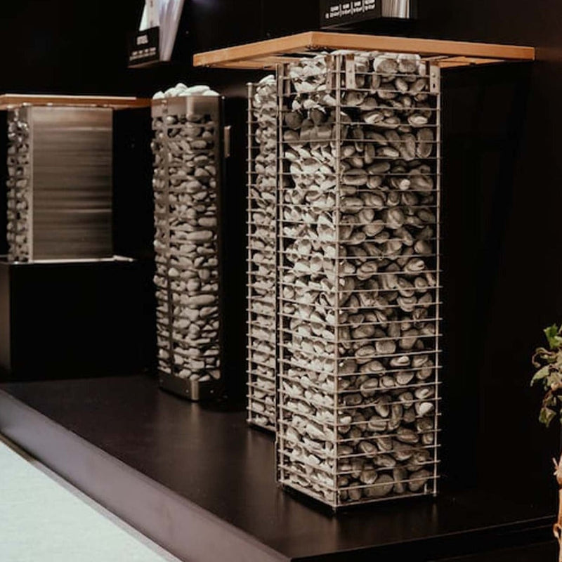 HUUM Cliff 9 Sauna Heater Package (9.0kW Electric Heater + Control Unit + Stones)