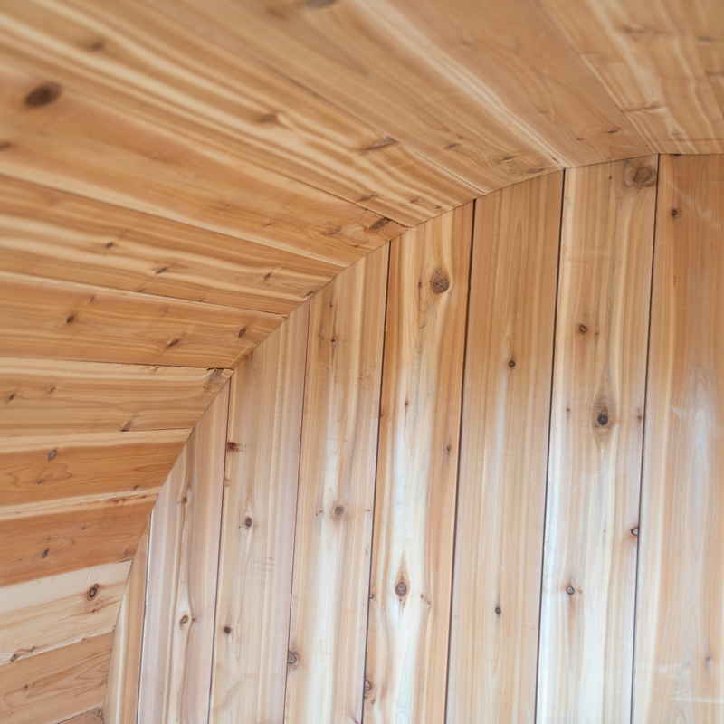 The Ragnar 4-Person Outdoor Barrel Sauna