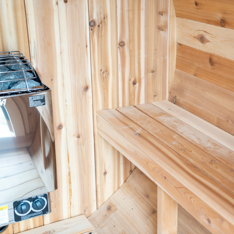 The Ragnar 4-Person Outdoor Barrel Sauna