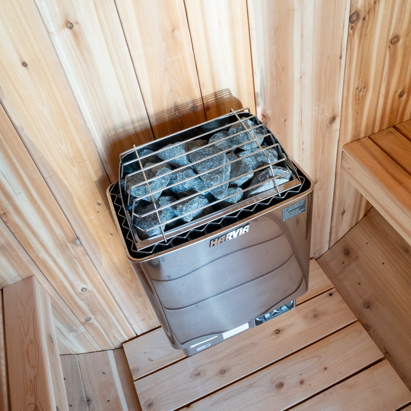 The Ragnar 4-Person Outdoor Barrel Sauna