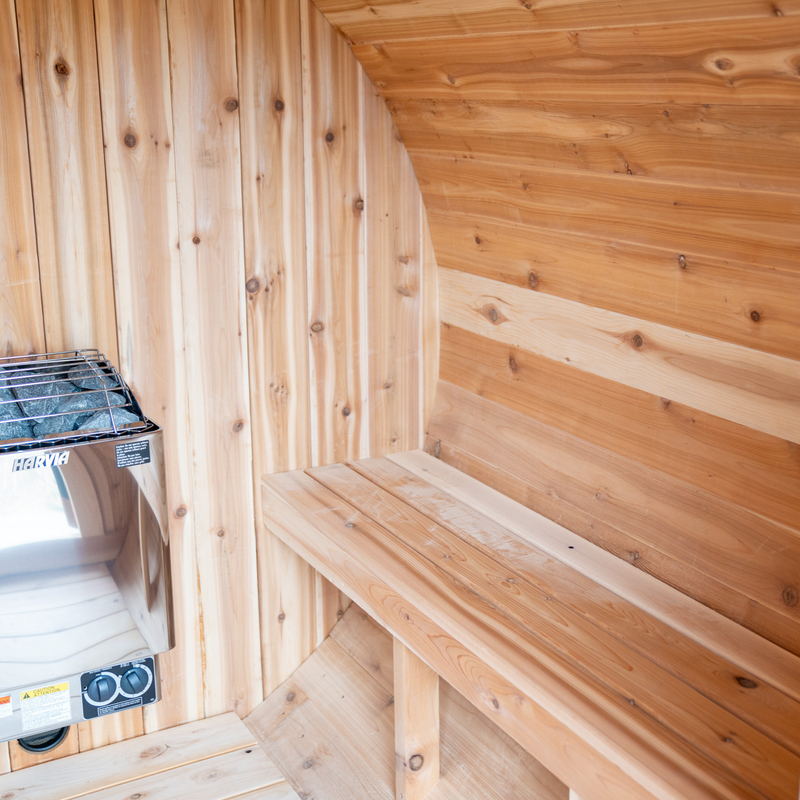 The Ragnar 4-Person Outdoor Barrel Sauna