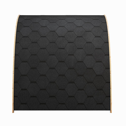 SaunaLife Garden Series G3 Outdoor Sauna for 6 People (With Front Porch)