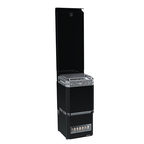 Saunum Air L 15 Sauna Heater Package (15.2kW Black Heater + AirIQ Wi-Fi Control Unit + Stones)
