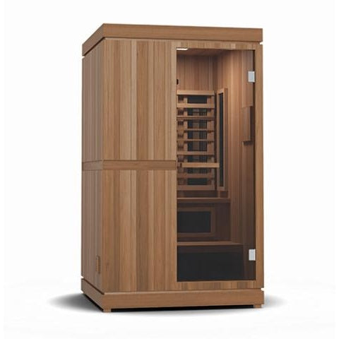 Finnmark FD-4 Trinity Infra-Steam Sauna for 2 People (Infrared + Steam + Red Light All-In-One Sauna)