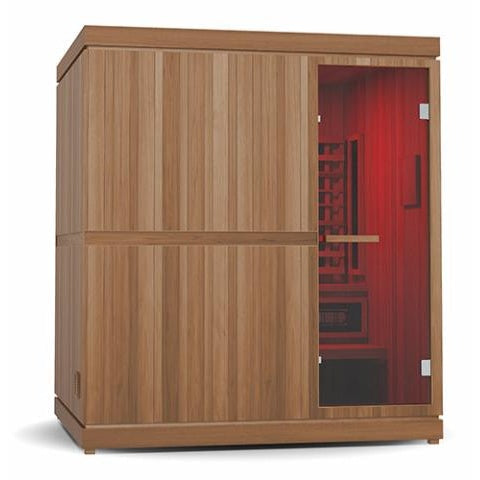 Finnmark FD-5 Trinity XL Infra-Steam Sauna for 4 People (Infrared + Steam + Red Light All-In-One Sauna)