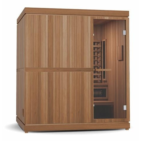 Finnmark FD-5 Trinity XL Infra-Steam Sauna for 4 People (Infrared + Steam + Red Light All-In-One Sauna)
