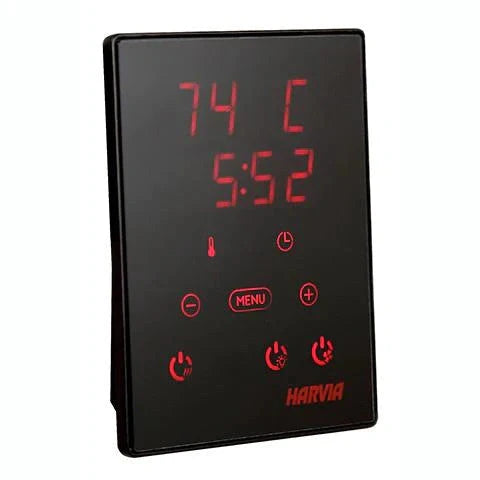 Harvia Cilindro PC110E Sauna Heater Package (10.5kW Stainless Steel Heater + Control Unit + Stones)